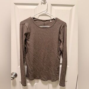 Elie Tahari Brown Long Sleeve Top
